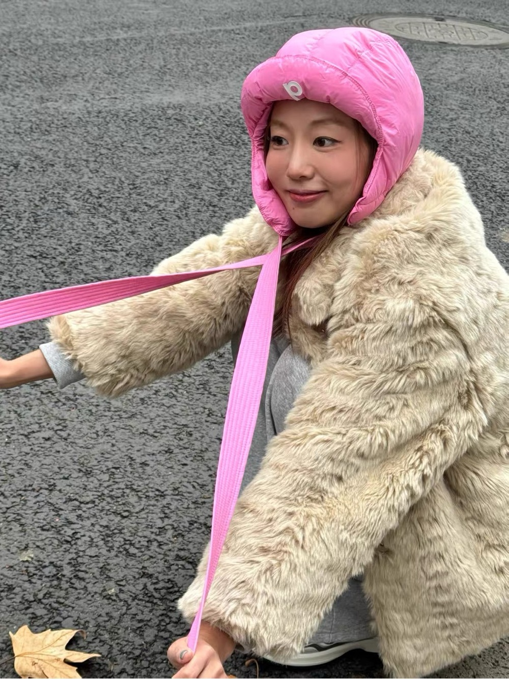 PIU 90% Goose Down Filled Trapper Hat